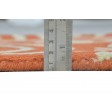 Modern Hand Tufted Wool Orange 2' x 2' Rug