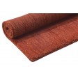Modern Handloom Wool Red 2' x 2' Rug