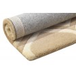 Modern Hand Tufted Wool Beige 2' x 2' Rug