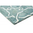 Modern Hand Tufted Wool Green 2' x 2' Rug