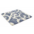 Modern Hand Tufted Wool Grey 2' x 2' Rug