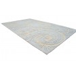 Modern Hand Tufted Wool Blue 5' x 8' Rug