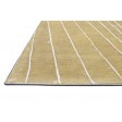 Modern Hand Tufted Wool Beige 5' x 8' Rug