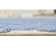 Modern Hand Tufted Wool Blue 5' x 8' Rug