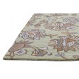 Modern Hand Tufted Wool Sage 5' x 8' Rug