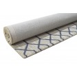 Modern Hand Tufted Wool Grey 5' x 8' Rug