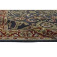 Traditional-Persian/Oriental Hand Tufted Wool Blue 6' x 9' Rug