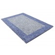 Modern Hand Tufted Wool Blue 2' x 3' Rug