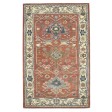 Traditional-Persian/Oriental Hand Tufted Wool Rust 5' x 8' Rug