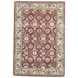 Traditional-Persian/Oriental Hand Tufted Wool Red 4' x 6' Rug