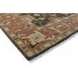 Traditional-Persian/Oriental Hand Knotted Wool Brown 8' x 11' Rug