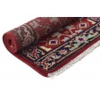 Traditional-Persian/Oriental Hand Knotted Wool Red 2' x 3' Rug