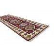 Traditional-Persian/Oriental Hand Knotted Wool Red 3' x 8' Rug