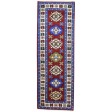 Traditional-Persian/Oriental Hand Knotted Wool Red 3' x 8' Rug