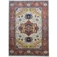 Traditional-Persian/Oriental Hand Knotted Wool Red 9' x 12' Rug