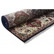 Traditional-Persian/Oriental Hand Knotted Wool Blue 9' x 12' Rug