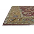 Traditional-Persian/Oriental Hand Knotted Wool Red 9' x 12' Rug