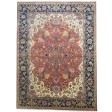 Traditional-Persian/Oriental Hand Knotted Wool Red 9' x 12' Rug