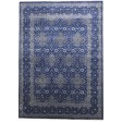 Traditional-Persian/Oriental Hand Knotted Wool Blue 9' x 12' Rug