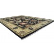 Traditional-Persian/Oriental Hand Knotted Wool Black 9' x 11' Rug