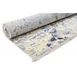 Modern Hand Knotted Silk Grey 8' x 10' Rug