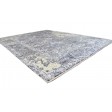 Modern Hand Knotted Silk Grey 8' x 10' Rug