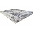 Modern Hand Knotted Silk Grey 8' x 10' Rug