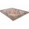 Traditional-Persian/Oriental Hand Knotted Wool Red 4' x 6' Rug