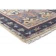 Traditional-Persian/Oriental Hand Knotted Wool Dark Grey 3' x 5' Rug