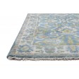 Traditional-Persian/Oriental Hand Knotted Wool Blue 3' x 5' Rug