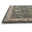 Traditional-Persian/Oriental Hand Knotted Wool Dark Grey 3' x 5' Rug