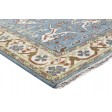 Traditional-Persian/Oriental Hand Knotted Wool Blue 4' x 6' Rug