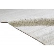 Modern Hand Knotted Wool Grey 8' x 10' Rug