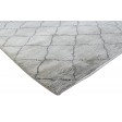 Shag Hand Knotted Wool Dark Grey 9' x 12' Rug