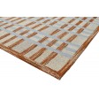 Modern Hand Tufted Wool / Silk (Silkette) Beige 5' x 8' Rug