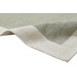 Modern Hand Tufted Wool / Silk (Silkette) Green 5' x 8' Rug