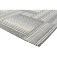 Modern Hand Tufted Wool Grey 5' x 8' Rug