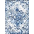 Chathams Blue / Gull Gray Silken Modern 8x10 Rug