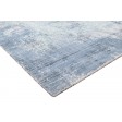 Modern Handloom Silk Blue 5' x 7' Rug