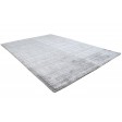 Modern Handloom Silk Dark Grey 4' x 6' Rug