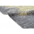 Modern Hand Woven Silk (Silkette) Charcoal 5' x 6' Rug