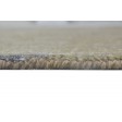 Modern Hand Knotted Wool / Silk (Silkette) Brown 5' x 8' Rug