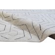 Modern Hand Woven Silk (Silkette) Grey 5' x 8' Rug