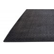 Modern Handloom Silk (Silkette) Charcoal 5' x 8' Rug