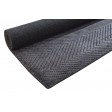 Modern Handloom Silk (Silkette) Charcoal 5' x 8' Rug