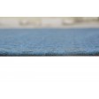 Modern Jacquard Loom Wool / Silk (Silkette) Blue 5' x 7' Rug