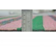 Modern Jacquard Loom Wool / Silk (Silkette) Pink 5' x 7' Rug