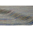 Modern Jacquard Loom Wool / Silk (Silkette) Grey 5' x 7' Rug