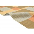 Modern Jacquard Loom Wool / Silk (Silkette) Brown 5' x 7' Rug