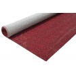 Modern Jacquard Loom Wool / Silk (Silkette) Red 5' x 7' Rug